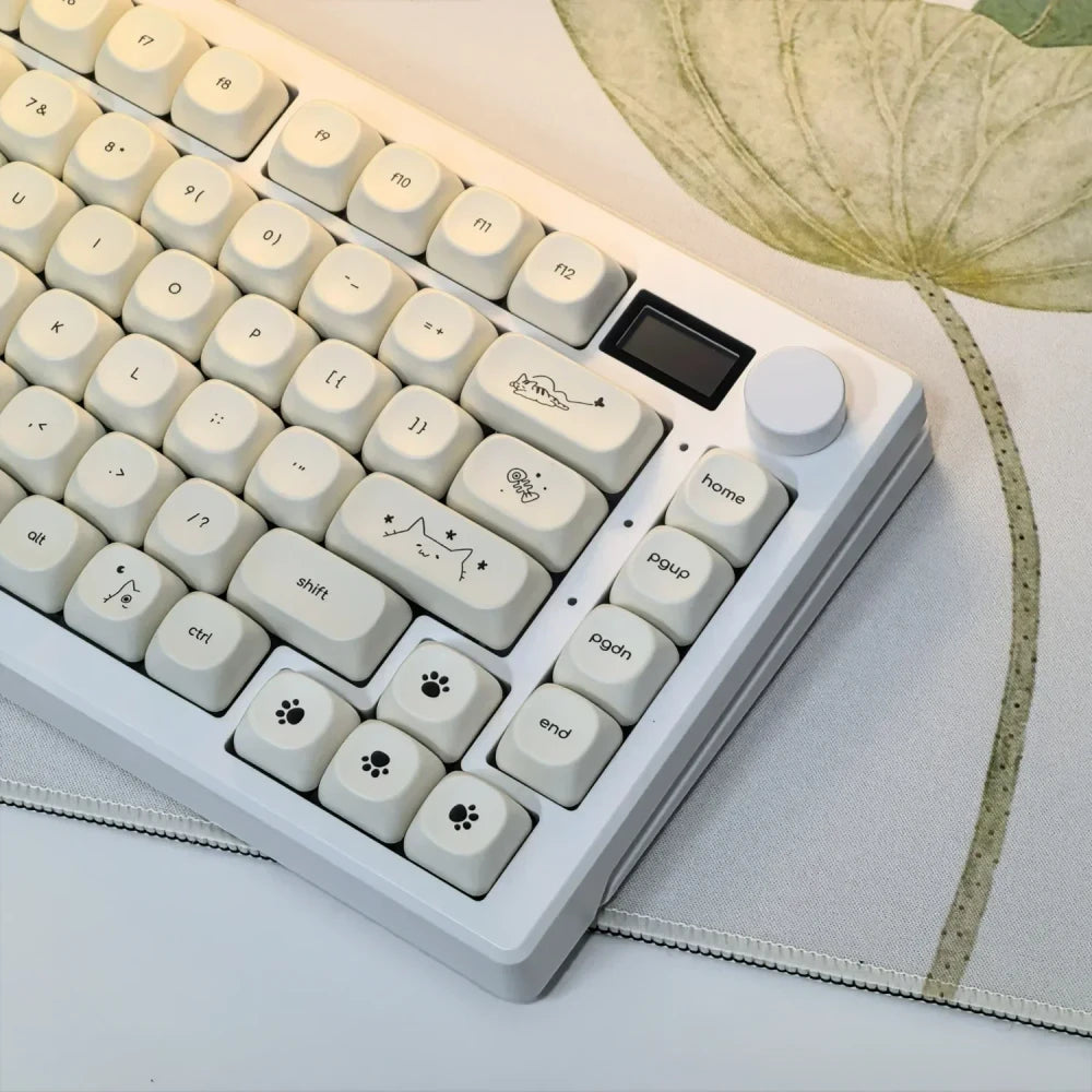Cute Cat Keycap Set