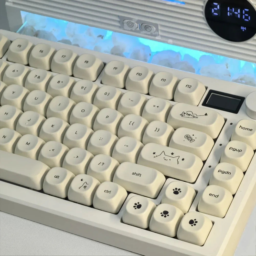 Cute Cat Keycap Set