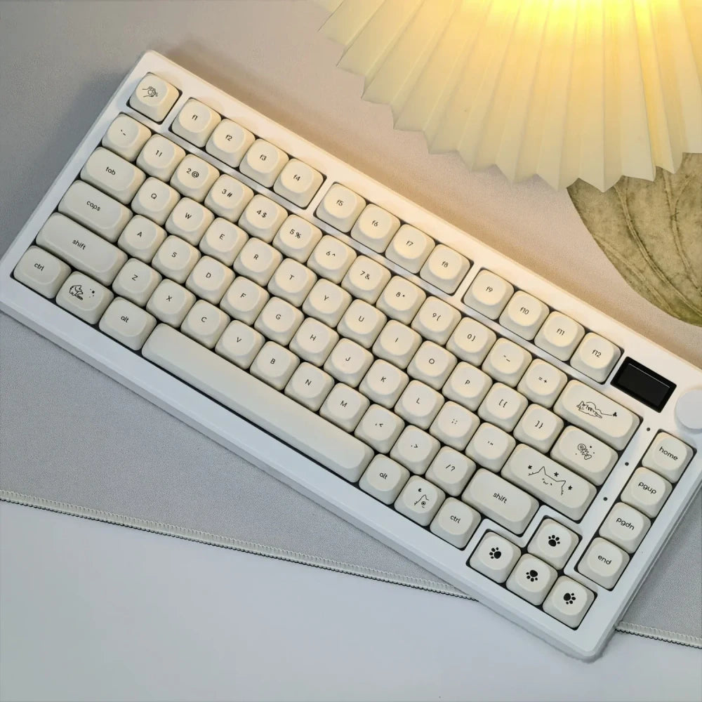 Cute Cat Keycap Set